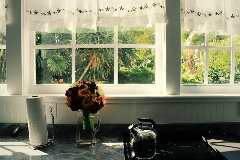 Luz de la mañana en la cocina
