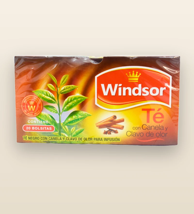 Caja de Té con Canela y Clavo de Olor Windsor